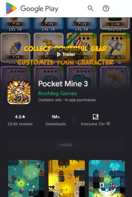 Pocket Mine 3 apk
